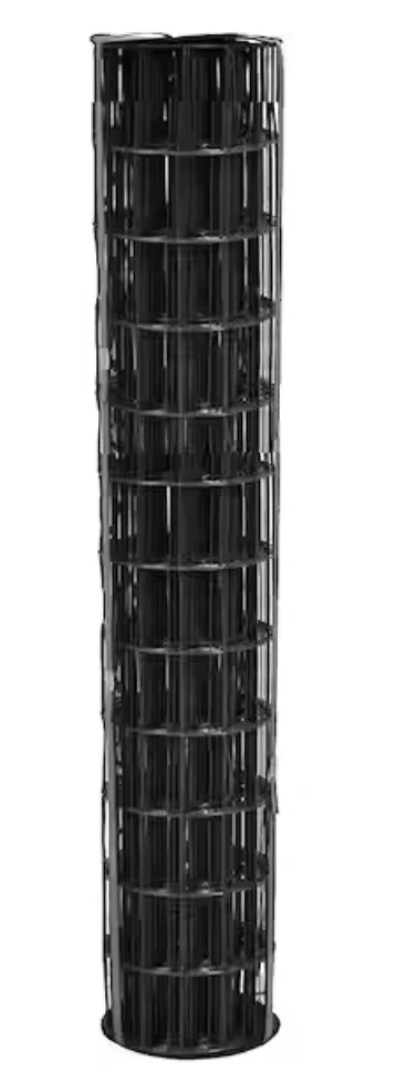 Black 4 ft. x 100 ft. 14-Gauge Vinyl Coated Welded Lawn Wire - Image 5