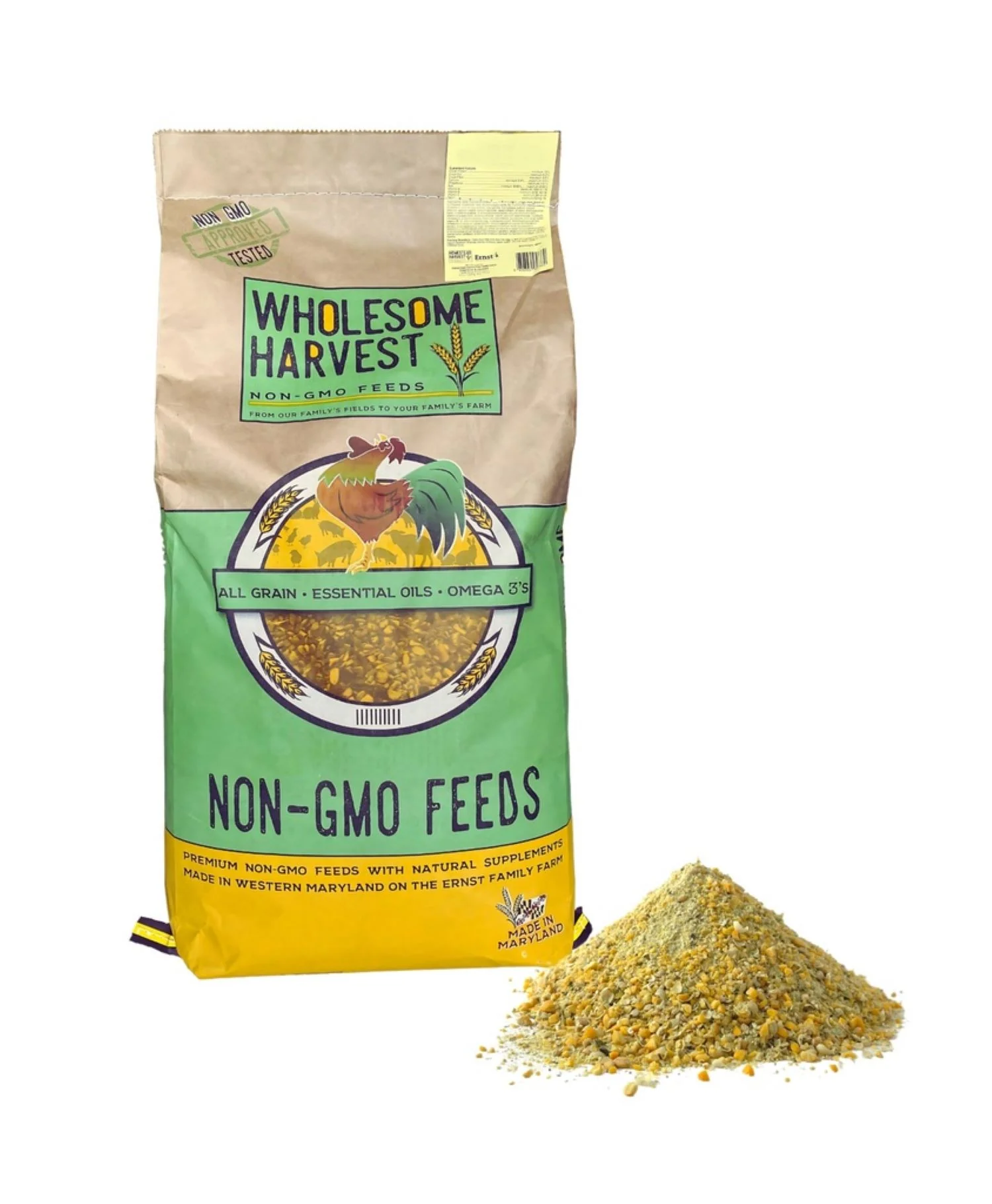 Wholesome Harvest Soy Free Corn Free Pastured Poultry Grower Feed