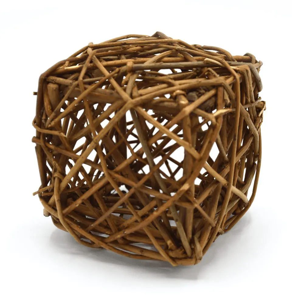 Oxbow Willow Play Cube Small Pet Treat - Image 3