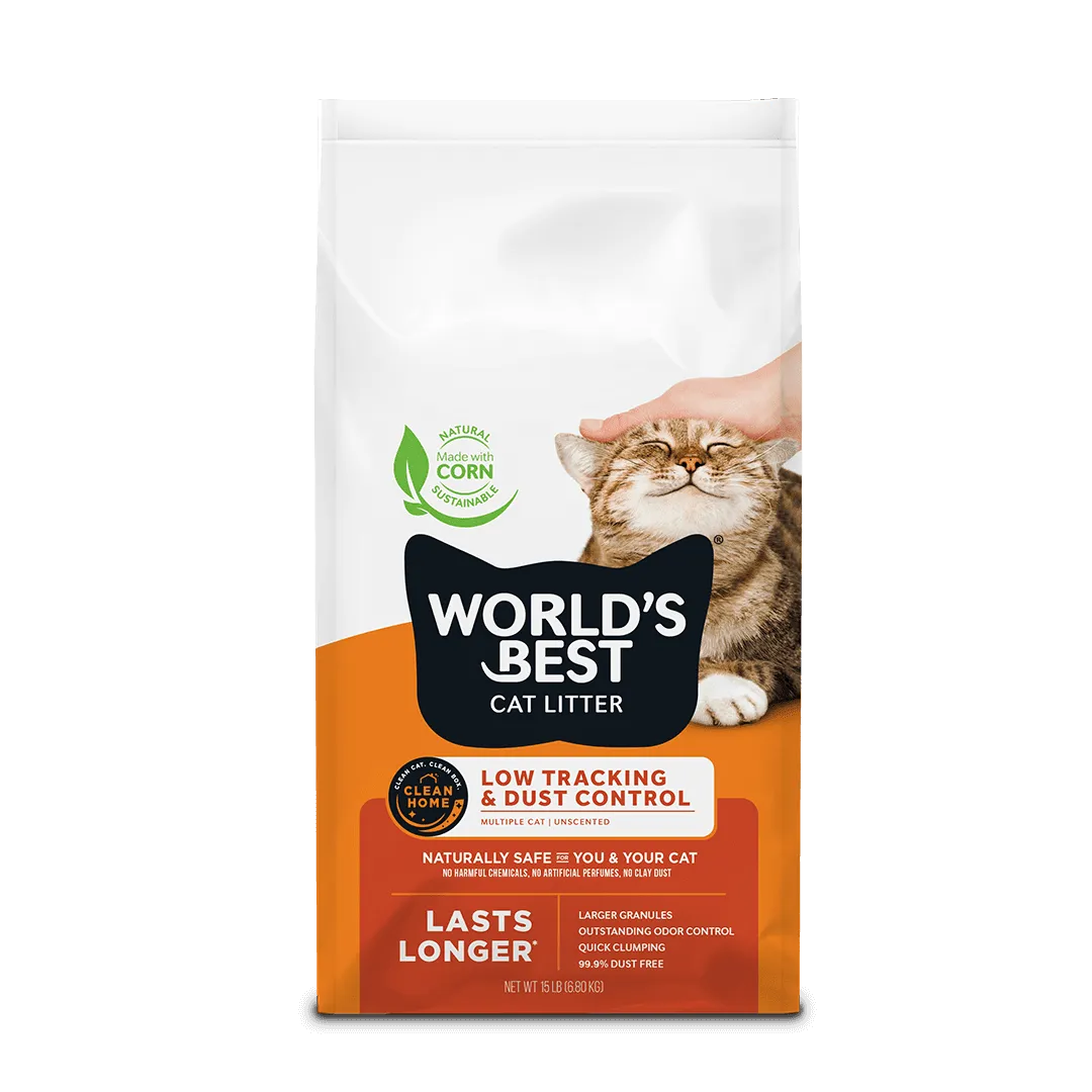 World’s Best Cat Litter® Low Dust – 15 lb Bag